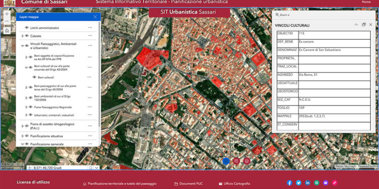 Sistema Informativo Territoriale Sassari