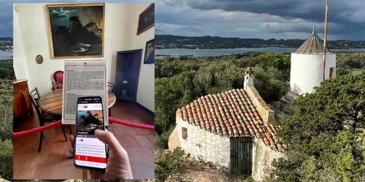 Codice QR ai Musei Garibaldini di Caprera