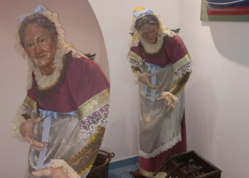 Betlemme d'Europa Stintino - La statua della popolana Carmela