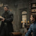 Christian Bale (Augustus Landor) e Harry Melling (Edgar Allan Poe) in The Pale Blue Eye. ? Scott Garfield | Netflix