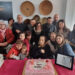Michela Mele festeggiata dai familiari