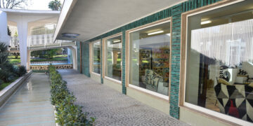 Il Padiglione Tavolara a Sassari. Foto Davide Virdis