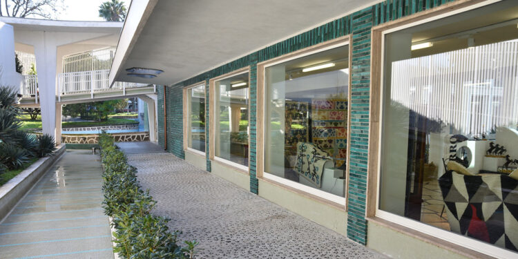 Il Padiglione Tavolara a Sassari. Foto Davide Virdis