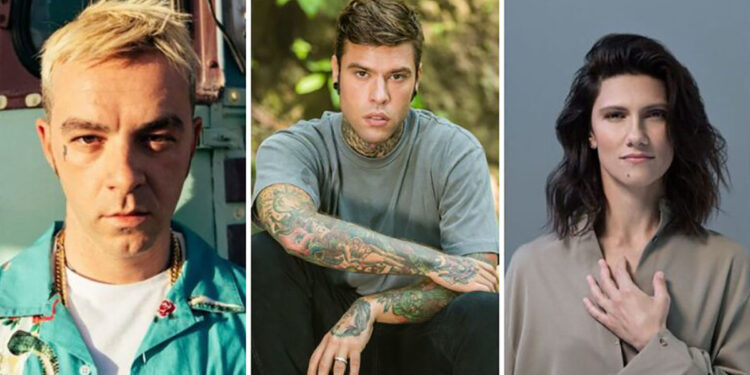 Salmo, Fedez ed Elisa