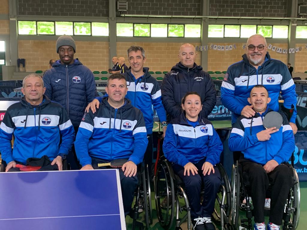 Squadra paralimpica Tennistavolo Sassari 