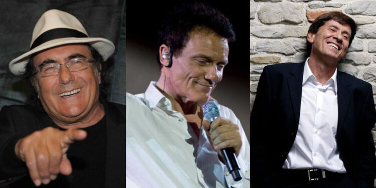 Al Bano, Massimo Ranieri e Gianni Morandi