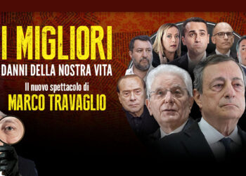 Lo spettacolo di Marco Travaglio “I Migliori danni della nostra vita”