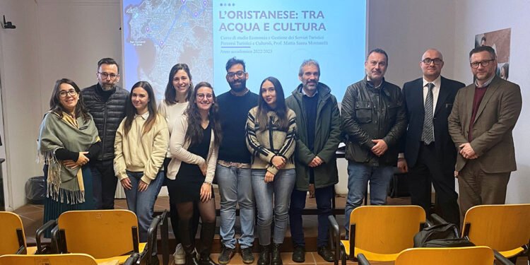 La presentazione dell'itinerario sull'acqua della Fondazione Oristano