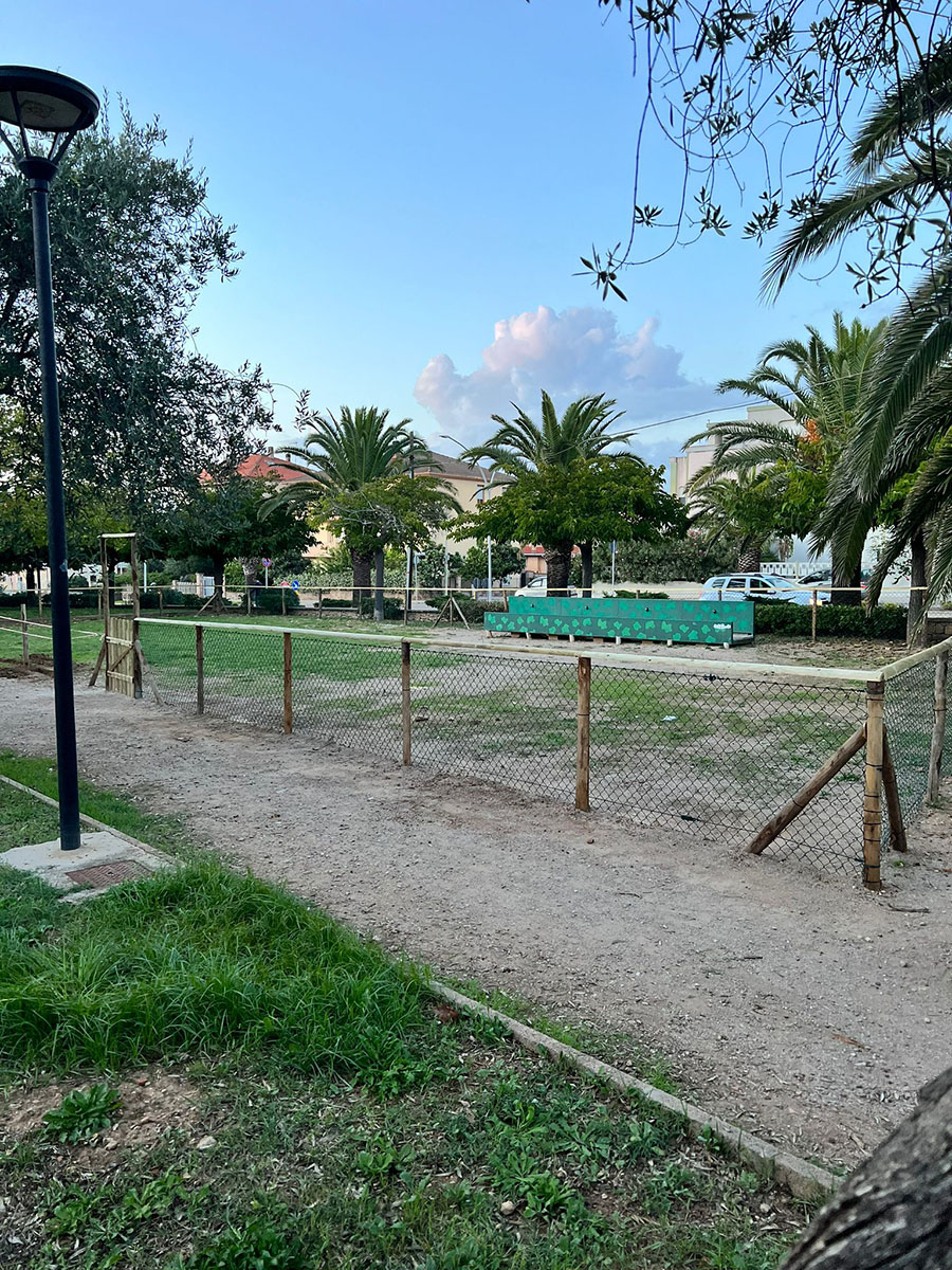 Alghero, area di sgambamento nel quartiere San Michele