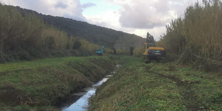 Alghero, pulizia corsi d'acqua
