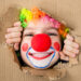 Bambino clown carnevale. 📷 Depositphotos
