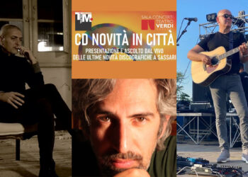 "CD Novità in Città" della Cooperativa Teatro e/o Musica: da sx Gabriele Masala, Vargas e Mauro Manca