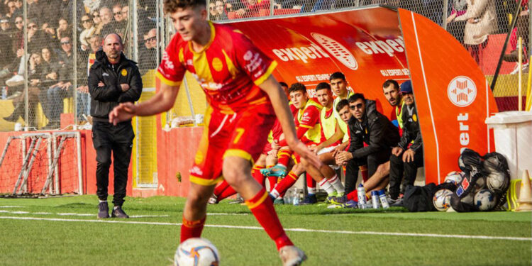 Flavio Sasso dell'Alghero Calcio