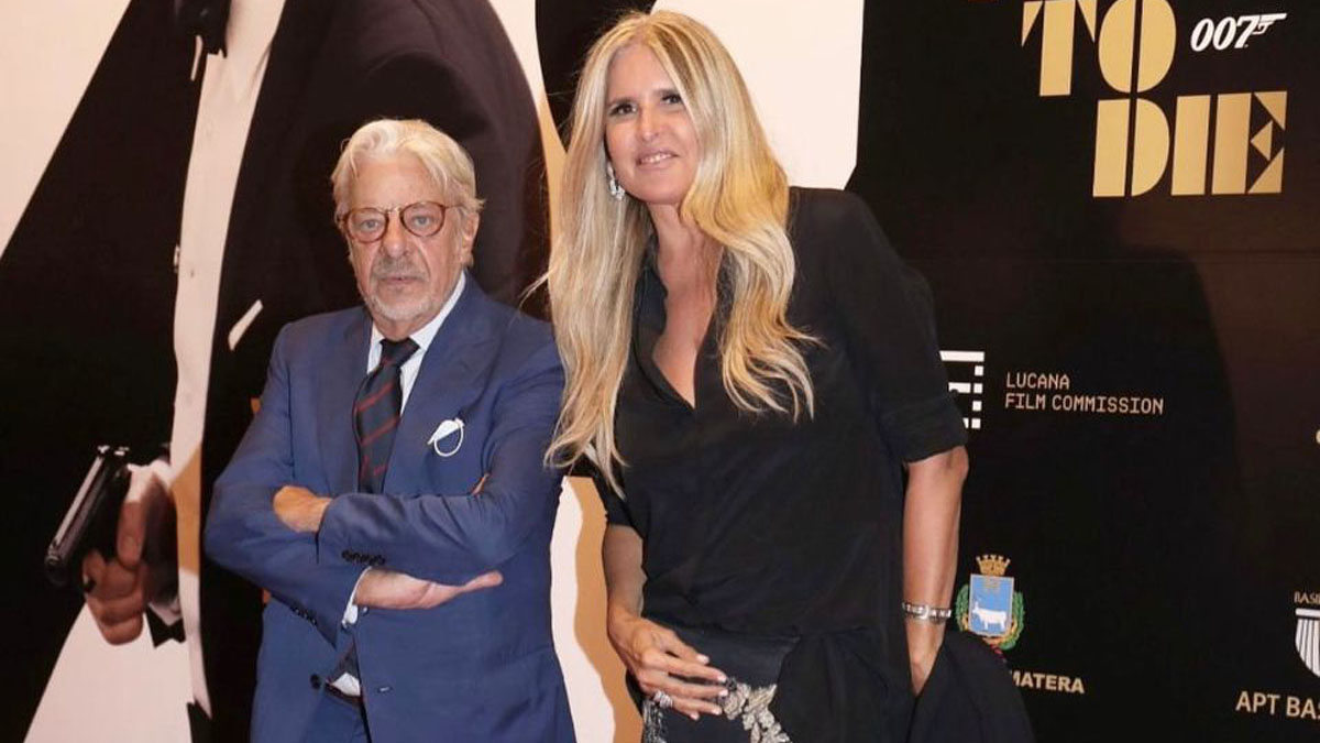 Giancarlo Giannini con Tiziana Rocca