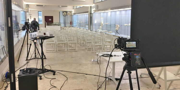 La Sala Conferenze dell'Antiquarium Turritano