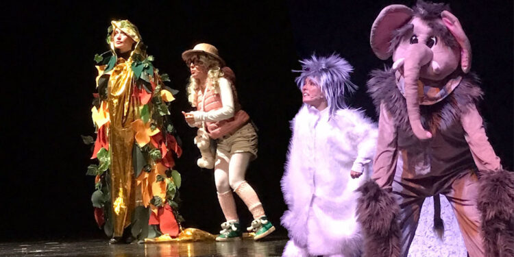 “Lara e Saretta all’età della pietra” de La botte e il cilindro