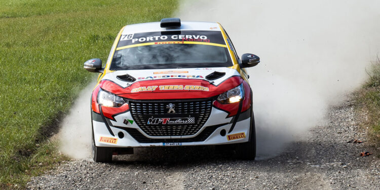Liceri-Mendola del Porto Cervo Racing Team al Rally Terra Valle del Tevere e Arezzo. ? Manuele Martinelli