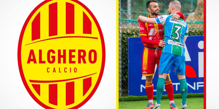 Matteo Tedde dell'Alghero Calcio