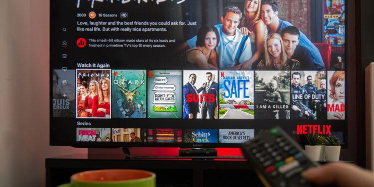 TV e Netflix. 📷 Depositphotos