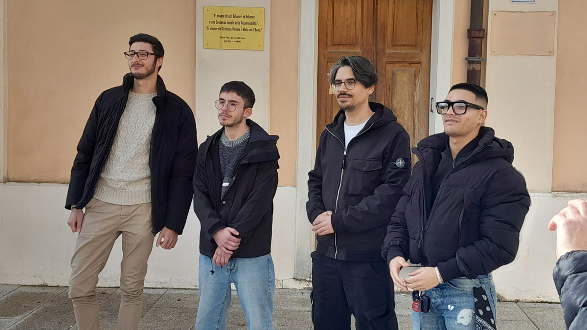 Nuoro, l'inaugurazione della seduta "con Grazia", gli studenti dello IED