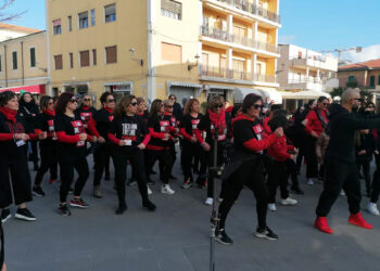 One Billion Rising Alghero 2023, largo San Francesco