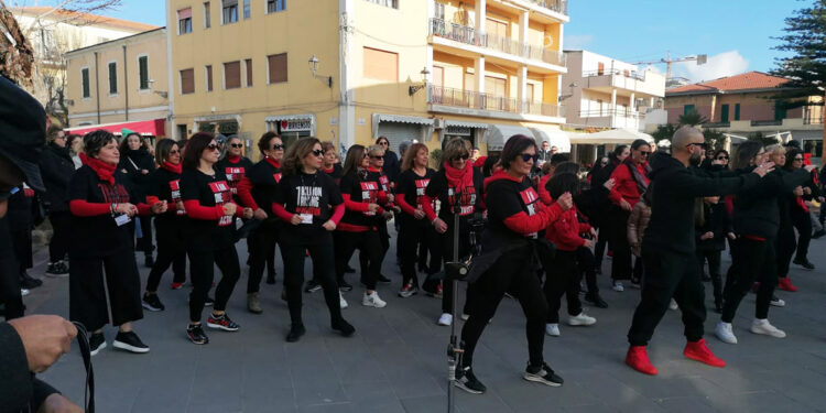 One Billion Rising Alghero 2023, largo San Francesco