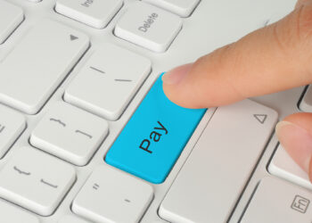 Pagamento tastiera. ? Depositphotos