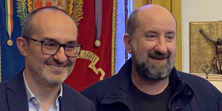 Paolo Truzzu e Antonio Albanese