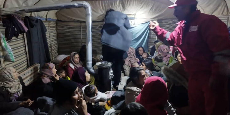 Terremoto in Medio Oriente. ? FB Mezzaluna Rossa Kurdistan Italia
