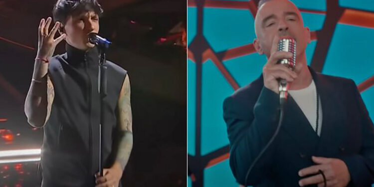 Ultimo ed Eros Ramazzotti