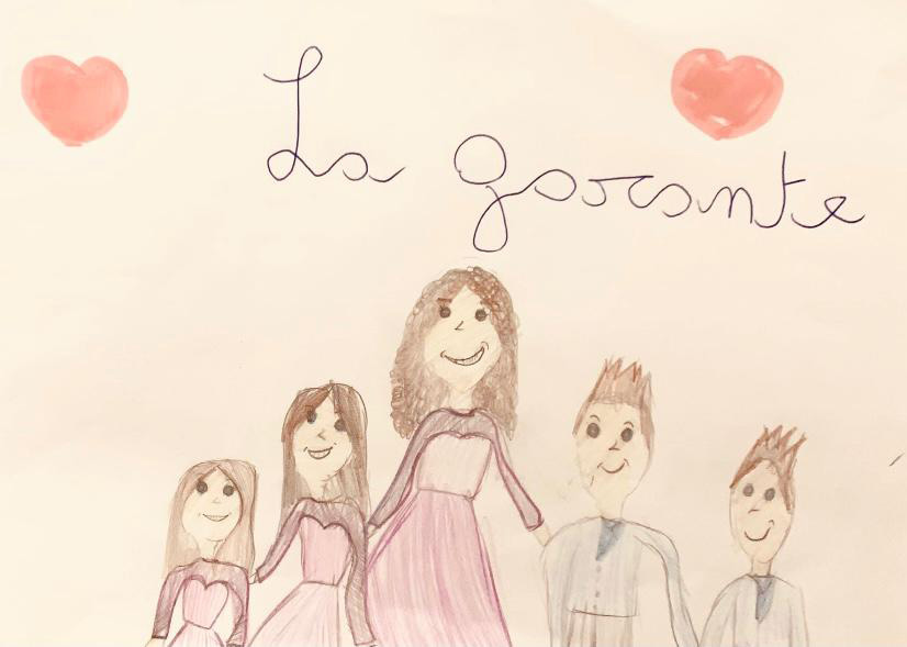 Un disegno sulla Garante dei diritti dell’infanzia e dell’adolescenza