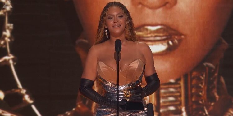 Beyoncé ai Grammy 2023