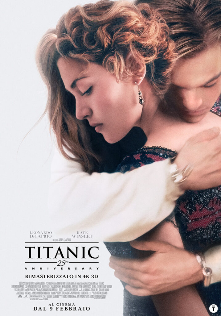 “Titanic” rimasterizzato in 4K 3D