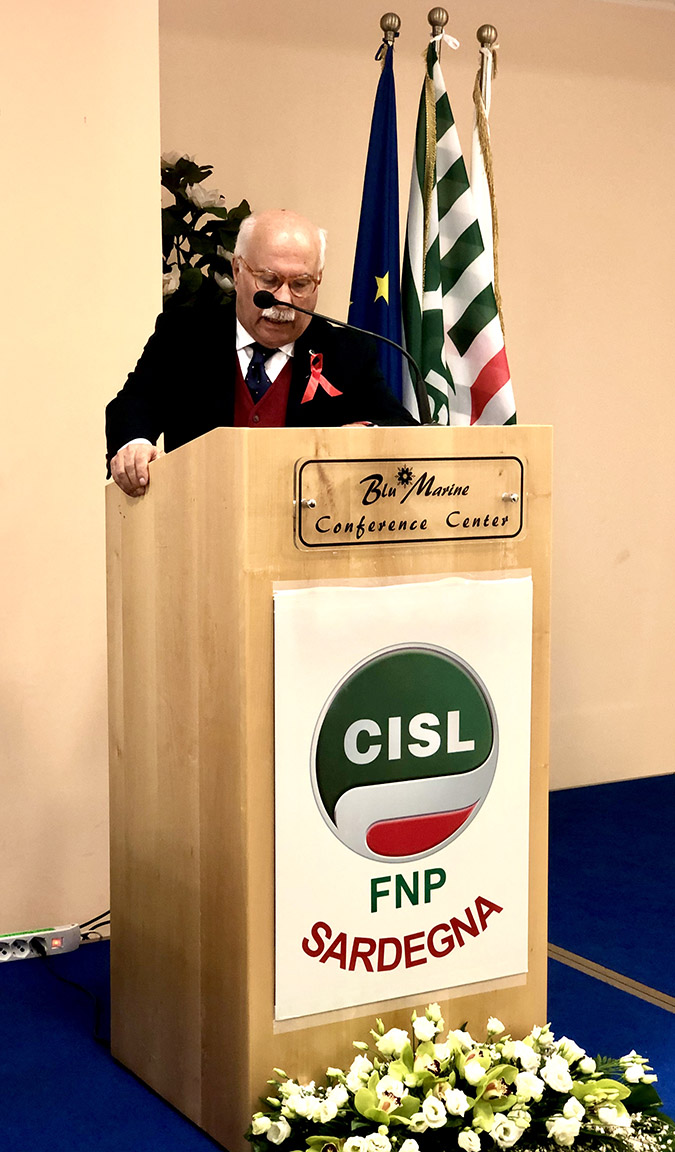 Alberto Farina, Segretario Generale FNP Sardegna