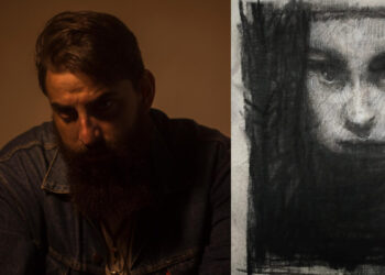 Antonio Crobu e l'opera Berenike (Tecnica mista su compensato - 2022)