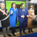 Cagliari, l'assessore Mereu all'inaugurazione del nuovo treno ibrido