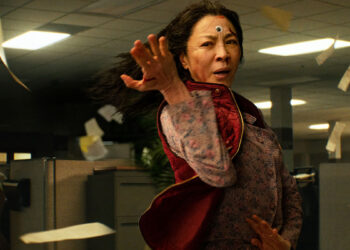 Evelyn Quan Wang (Michelle Yeoh) in “Everything Everywhere All At Once”. 📷 I Wonder Pictures
