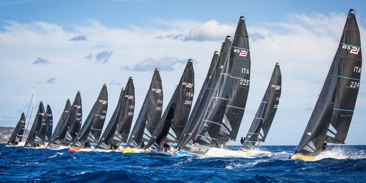 Flotta RS21. ? CodeZero digital | AB Sailing Media