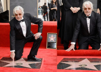 Giancarlo Giannini stella sulla Walk of Fame