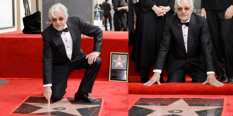 Giancarlo Giannini stella sulla Walk of Fame
