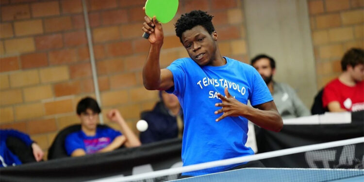 John Oyebode (Tennistavolo Sassari). ? Fitet