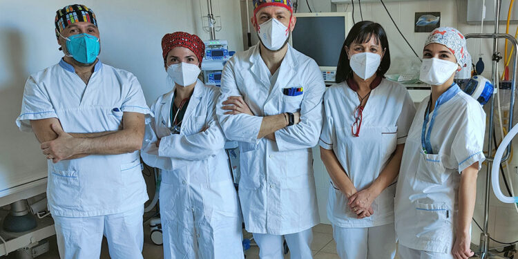 L'Infusion team dell'ospedale di Lanusei