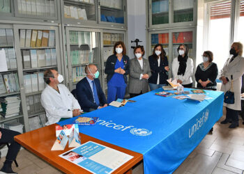 L'incontro tra il reparto di Neonatologia dell'Aou Sassari e Unicef