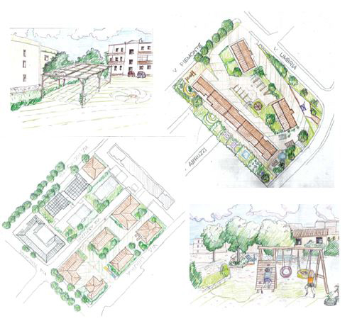 Nuoro, simulazione di un intervento di riqualificazione