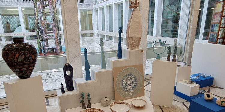 Padiglione Tavolara Sassari, il Salone delle Botteghe