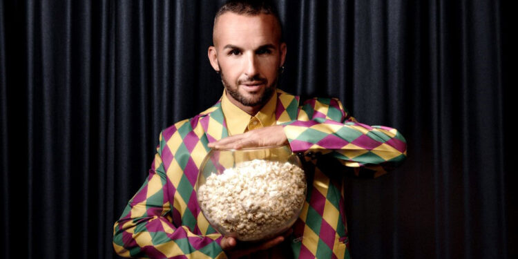 Roberto Casalino "Popcorn". ? Ilario Botti