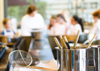 Scuola di cucina. ? Depositphotos