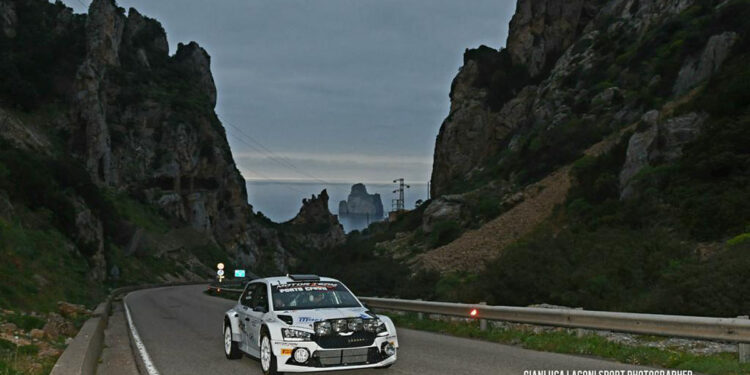 Siddi-Maccioni al Rally Sulcis Iglesiente. ? Gianluca Laconi