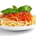Spaghetti al sugo. ? Depositphotos