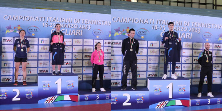 Tennistavolo, Campionati Italiani di Cagliari: le vittorie di Valentina Roncallo e Marco Cappuccio. ? Nonsolofoto Cagliari